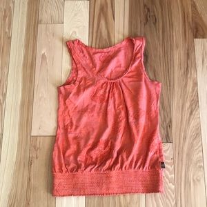 Orange Prana Tank Top
